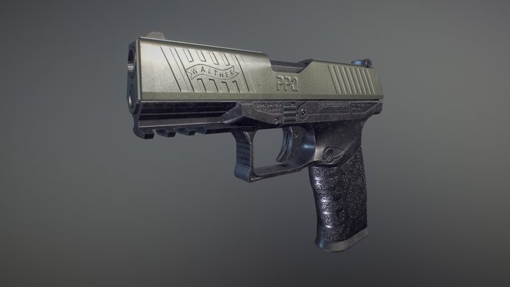 Walther PPQ 3D Model