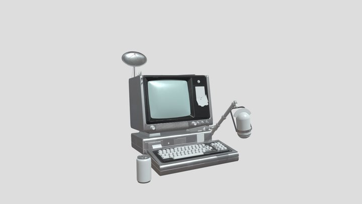 Ordi TP5 - Textures et Bake à revoir 3D Model
