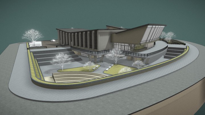 AL-SWAS CULTURE CENTER 3D Model