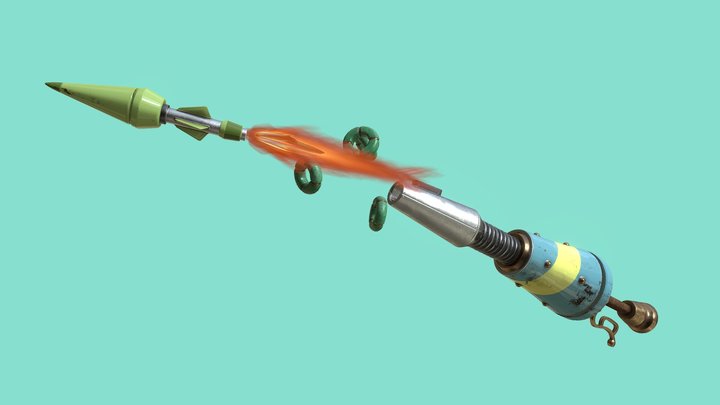 Rocket Lance 3D Model