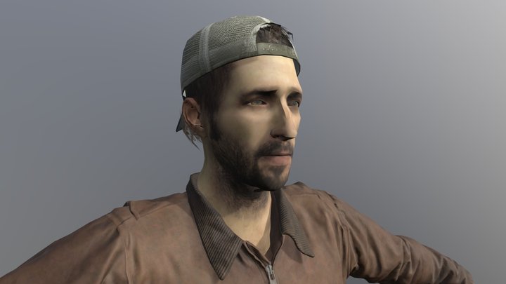 LEFT 4 DEAD Keith – Modello 3D gratuito STL