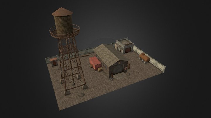 Industrial Bits [PSX-PS2] 3D Model