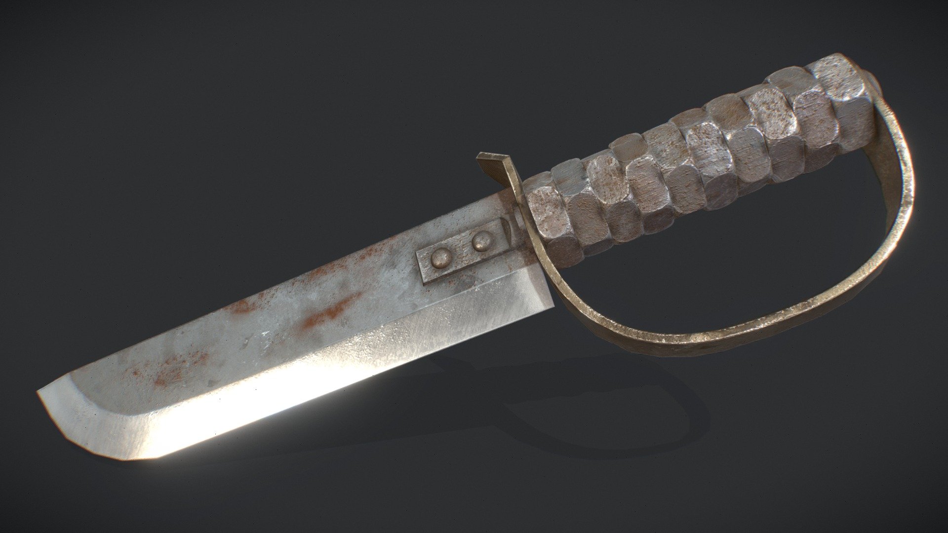 Post Apocalyptic Knife - Download Free 3D model by Sir Erdees ...