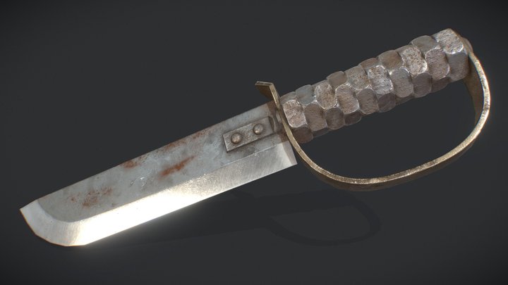 Post Apocalyptic Knife – Modello 3D gratuito STL
