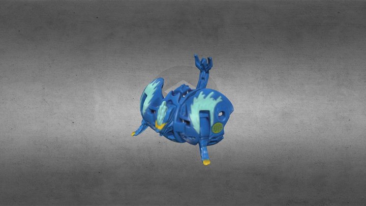 Bakugan Evolutions - Neo Hydorous (Core) 3D Model