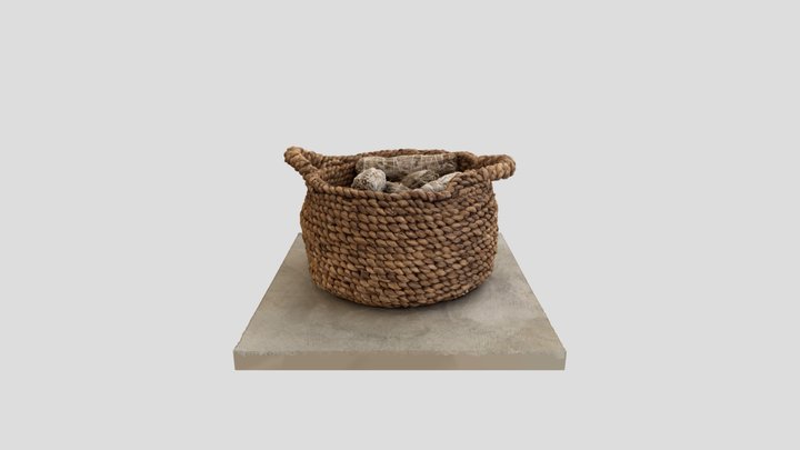 Basket - Reality Scan 3D Model
