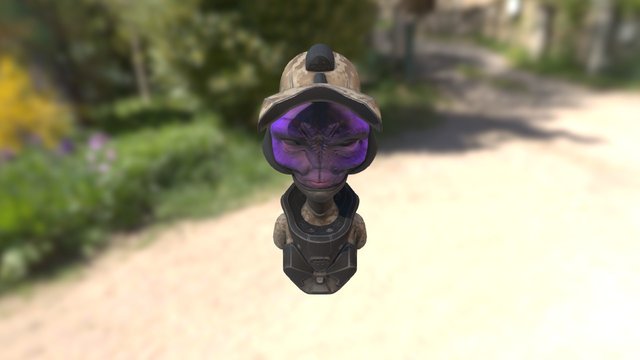 Alien Soldat 3D Model