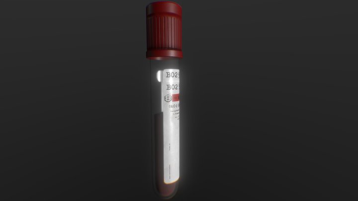 Test tube 3D Model