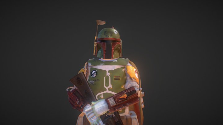 Boba fett 3D Model