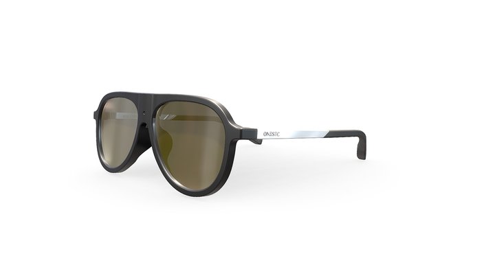 AVIATOR - Black 3D Model