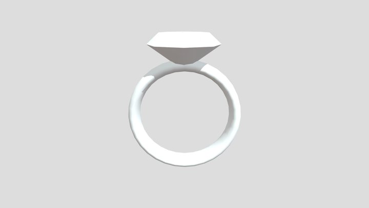 Diamond Ring 3D Model