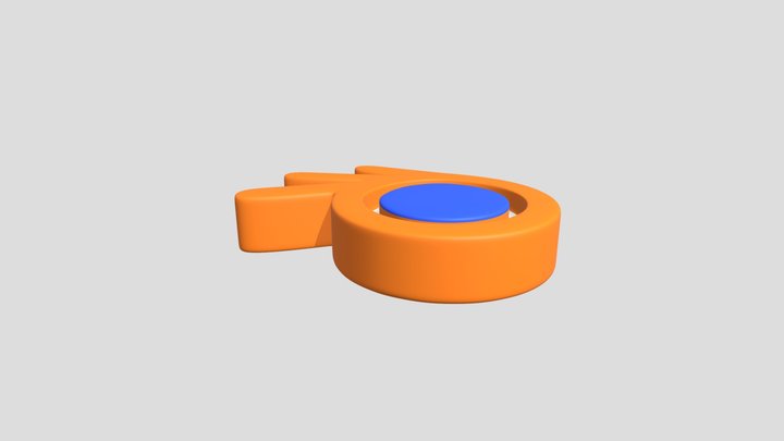 Blenderlogo 3D Model