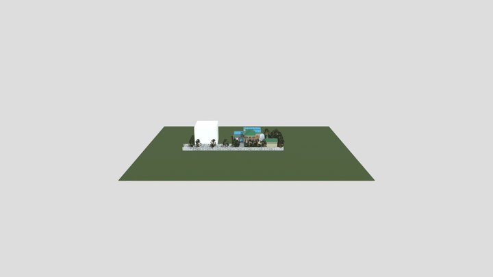 Varianta casa_v3_cu anexe 3D Model