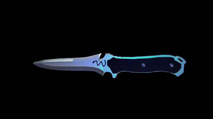 Krauser knife 3D Model