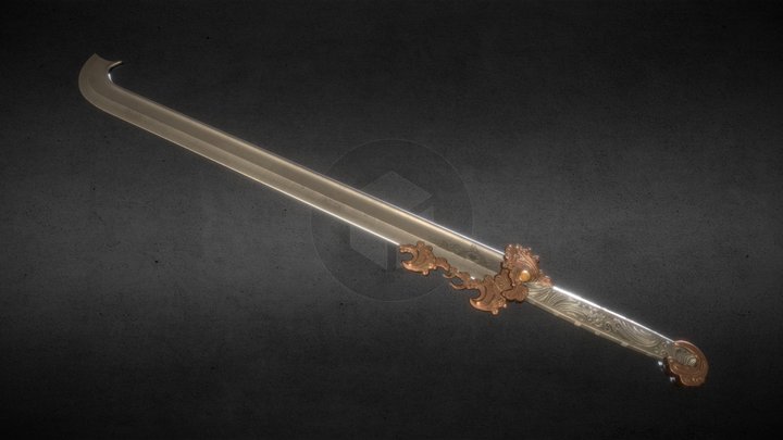 Oathbringer Sword 3D Model