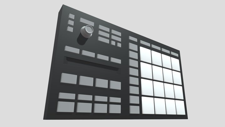 Maschine Native Instruments 3D Model