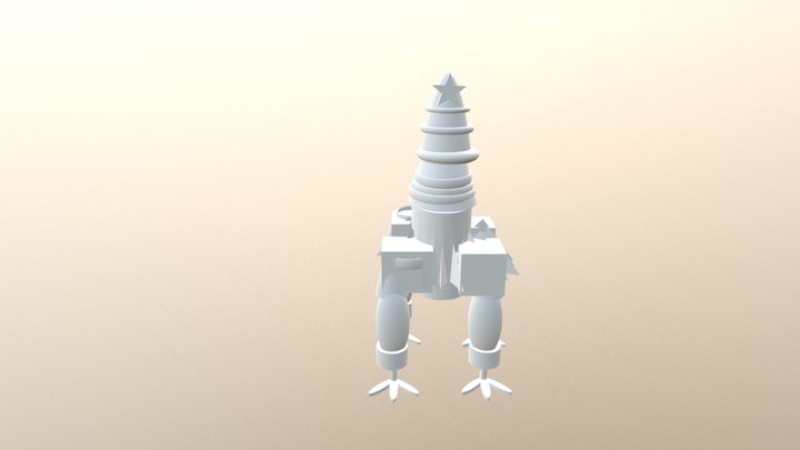 Morgan's Rocket 3D Model
