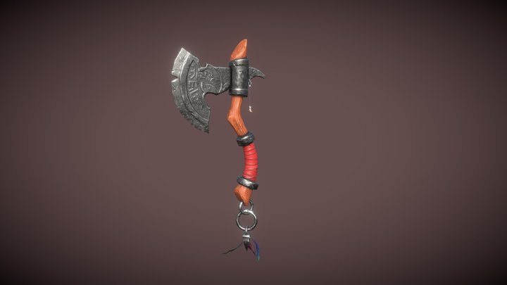 Stylized_Axe 3D Model