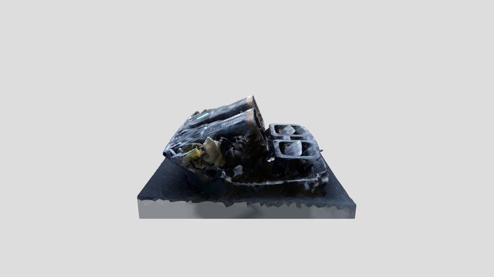 toyota_auris_cc_vent_bottom_v1 3D Model