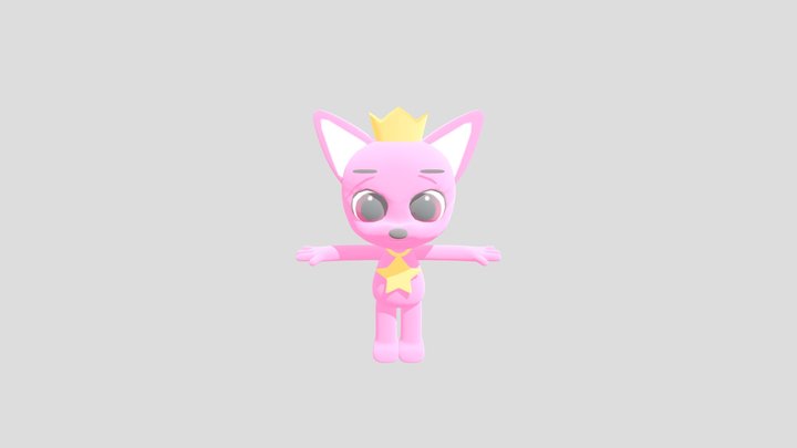Dandy's Daycare:Pinkfong 3D Model
