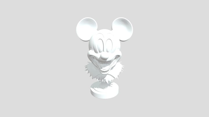 Bad Mickey Mouse 3D Model