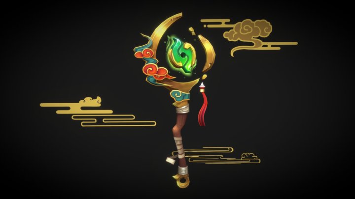 Empyrean Jade - DAE Weaponcraft 3D Model