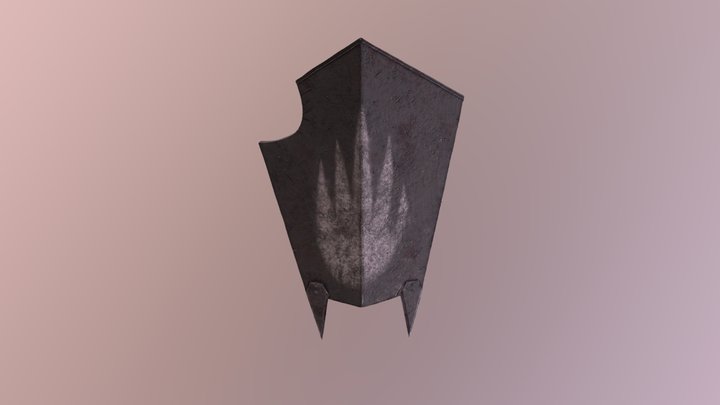 Uruk-hai Shield 3D Model