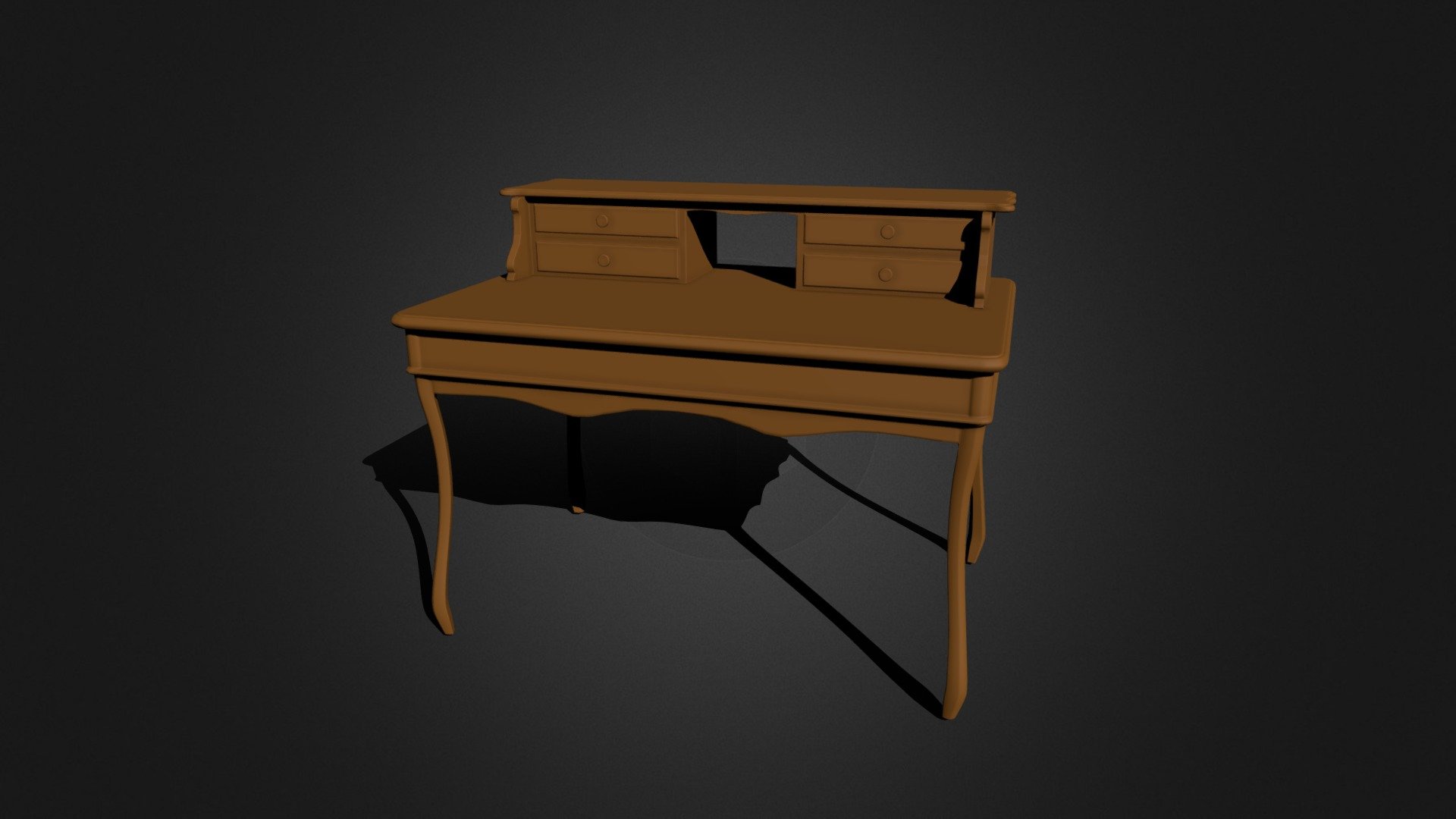 (Speed Model) Antique Desk