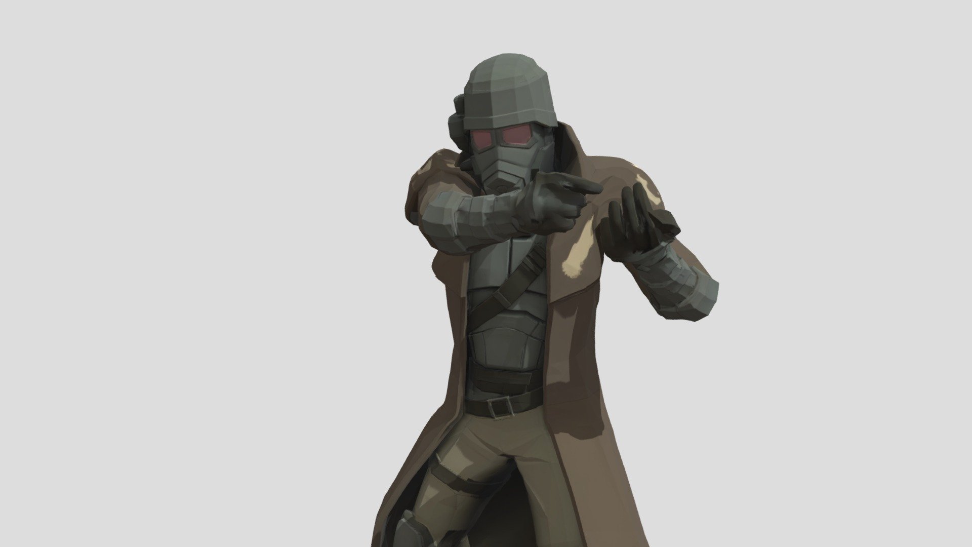 NCR Ranger-fallout - 3D model by milakpro [8eecb0e] - Sketchfab