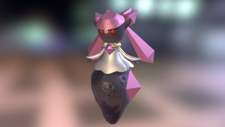 Diancie 3D Model