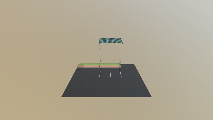 carport test 1 3D Model