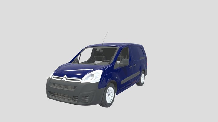 Citroën Berlingo Full Electric – Free 3D Model STL