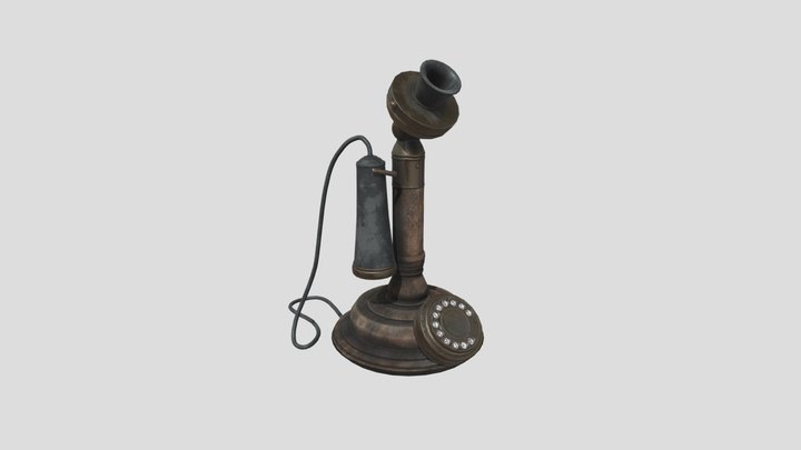 電話 3D Model