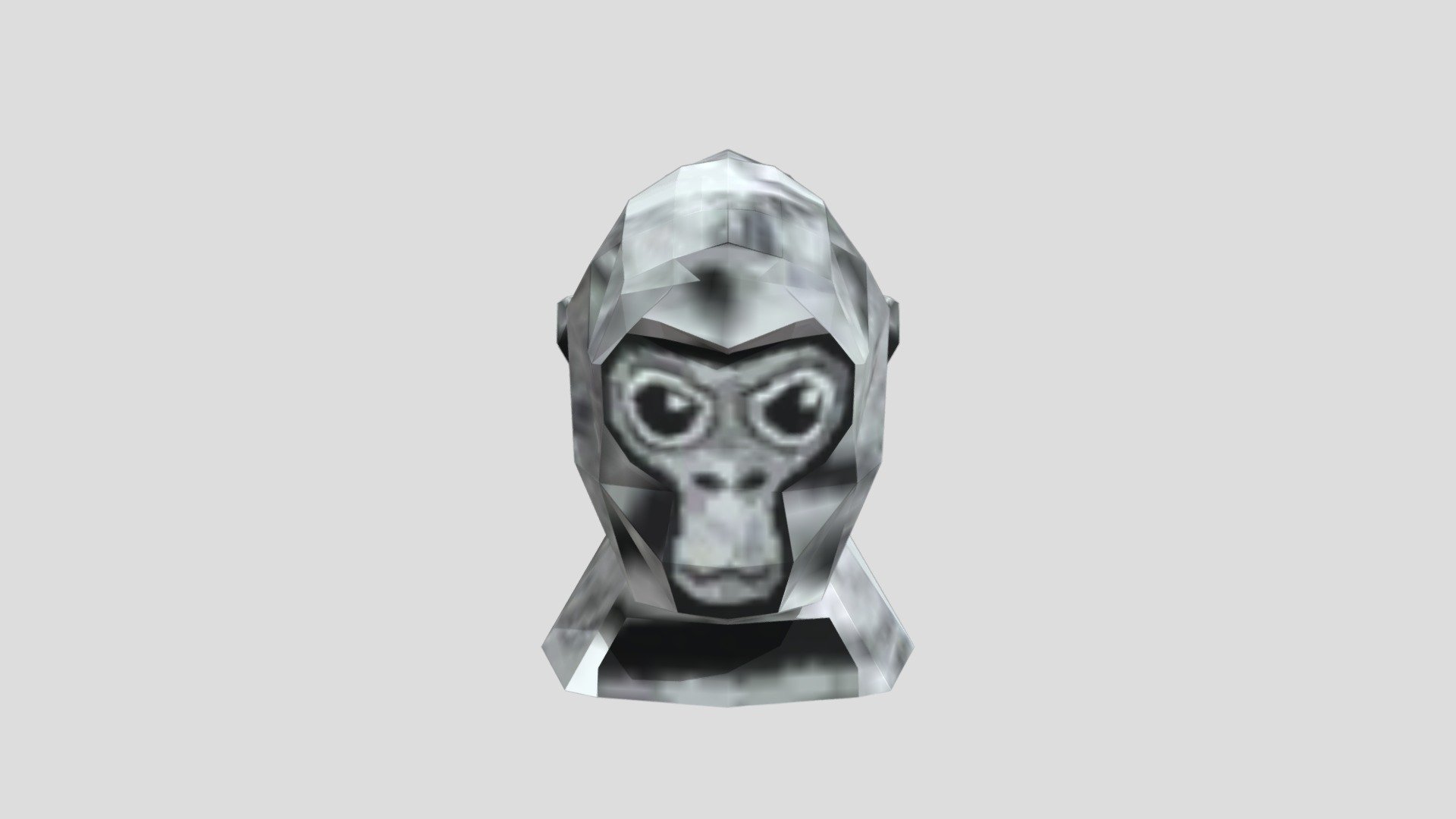 Gorilla Tag Monkey Head Download Free 3D model by zezzyzez5 [8eef676