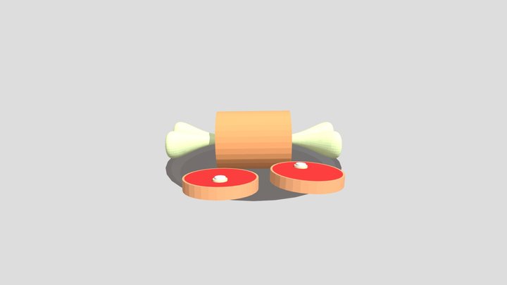 Piece of meat 3D Model