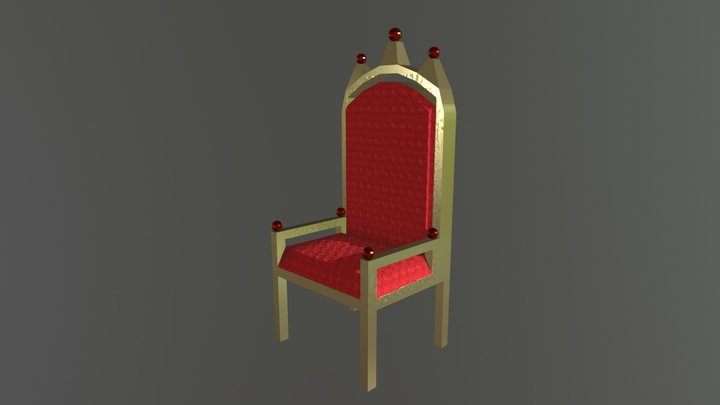 Throne 3D Model