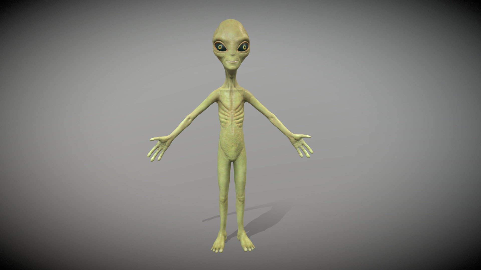 Alien P - 3D model by Old_nomad (@Viktor.Yakin) [8ef026c] - Sketchfab