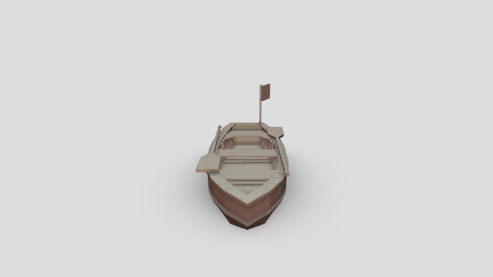 Boat 3D Model