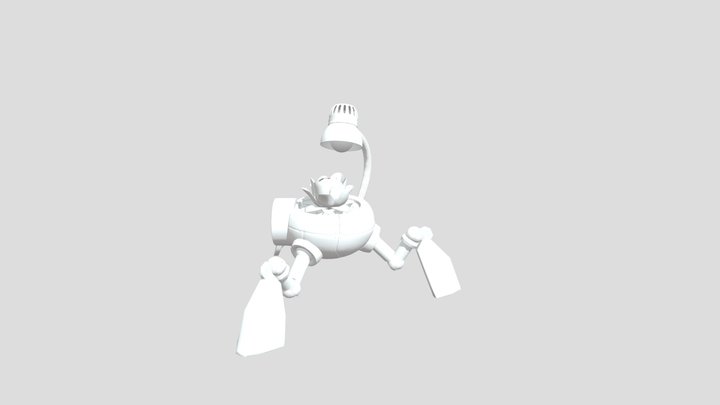 Robot Plant01 3D Model