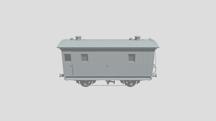 1/80　ニ4000 3D Model