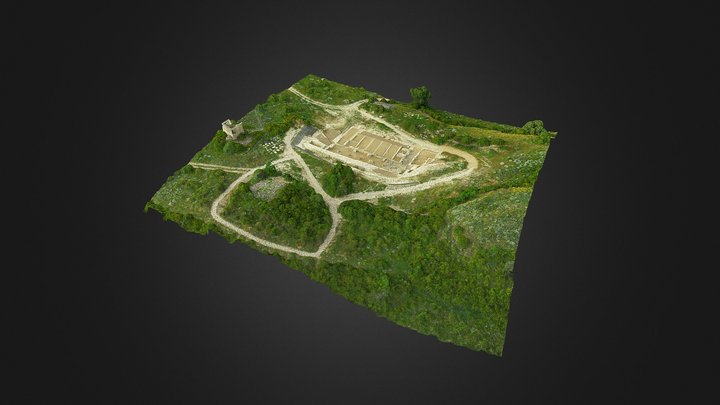 SANTA CRIZ (ESLAVA, NAVARRA) 3D Model