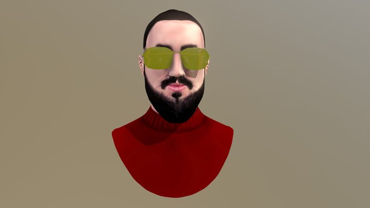 " Capital T " 3D Model