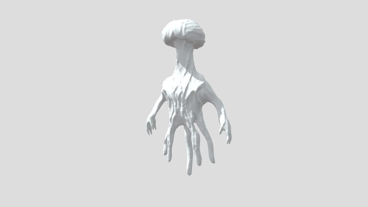 Mushroom monster 3D Model