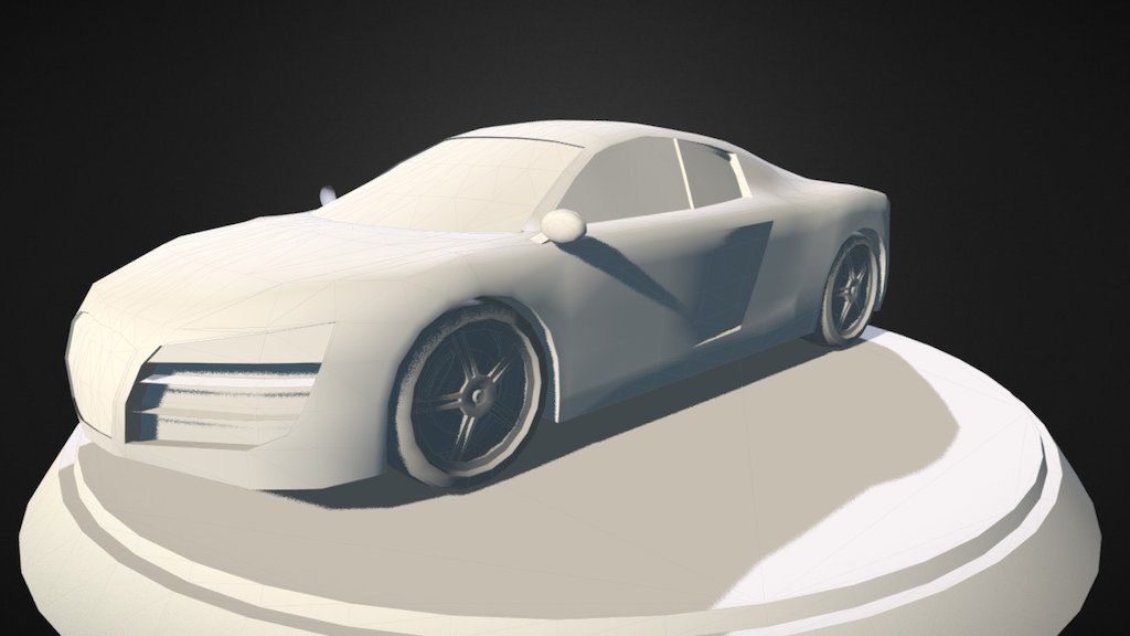 Audi R8 - 3D Model (WIP)