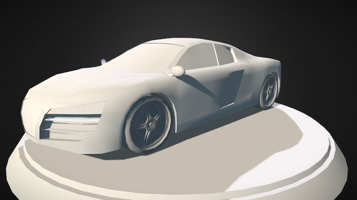 Audi R8 - 3D Model (WIP) 3D Model