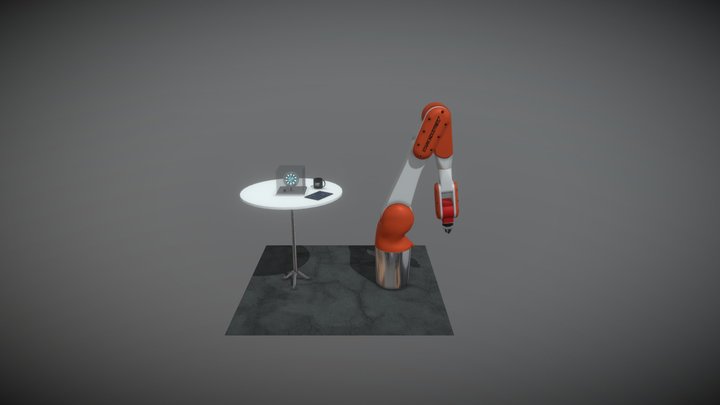 Arc Reactot from Iron Man MK1 3D Model