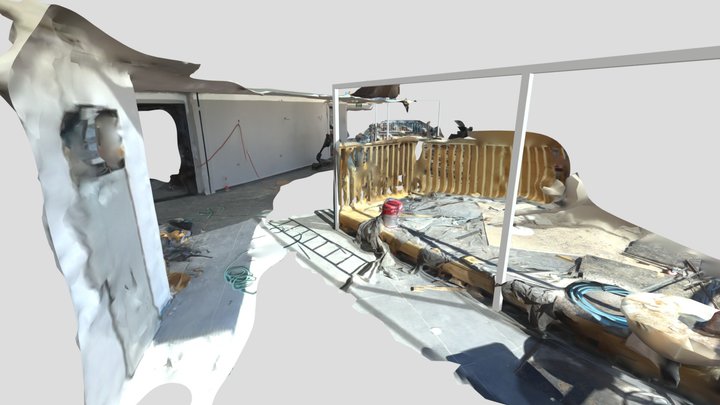 ZANZI - Rough Scan and Pillars 3D Model