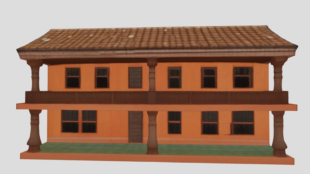 INDIAN VILLAGE HOUSE FAMOUS 3D MODEL