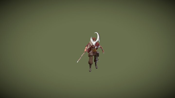 Shaman_StylePose 3D Model