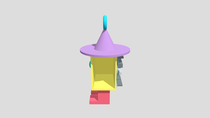 Макс - Робот Копилка 3D Model